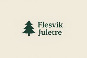 flesvik juletre minimal logo